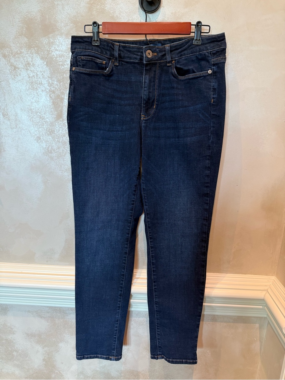 J. Jill Dark Indigo Boyfriend Jeans